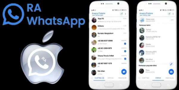 Link Download RA WhatsApp (RA WA) Mod iOS 14 & 15 Pro Mod Official Terbaru